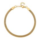 Garibaldi Armband, ca. 19 cm, Edelstahl IP-Gelbbeschichtung ca. 3,00g, goldfarben