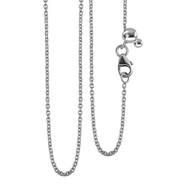 2er-Set - Ankerkette und Armband, platiniertes Silber image number 6