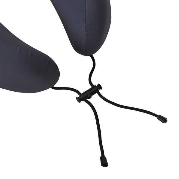 Reisekissen aus Memory-Schaum mit verstellbarem Kordelzug, ergonomisch geformt für Nackenstütze, 29x16x25 cm, Rosa image number 4