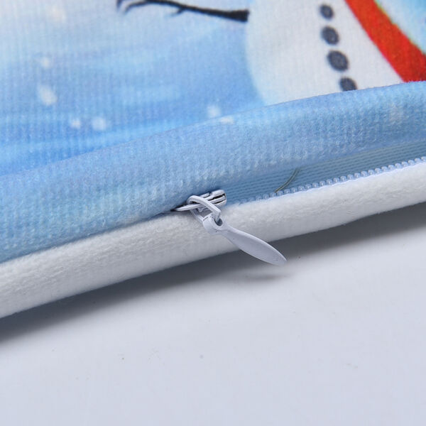 WeihnachtsKissen mit F&uuml;llung und LED licht, Gr&ouml;&szlig;e 45x45 cm, Weinachtsmond image number 4