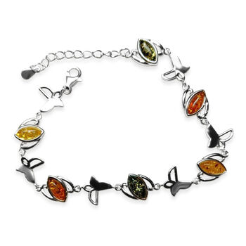 Nat&uuml;rliches baltisches Bernstein 16,5cm Armband