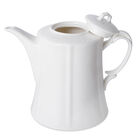 22 teiliges Porzellan geprägtes Tee-Set, 6 Tassen, 6 Teller, 7 Löffel, 1 Teekanne, 1 Zucker, 1 Milch image number 2