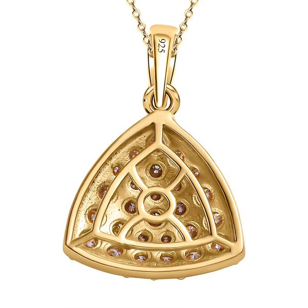 Moissanit Anhänger mit Kette - 1,21 ct. image number 5