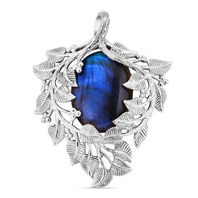Royal Bali Kollektion- Labradorit Anhänger in 925 Silber - 41 ct.