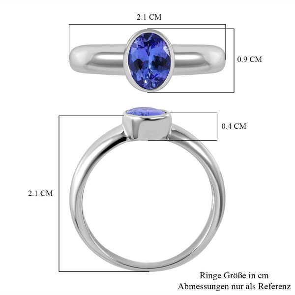 Tansanit Ring - 0,94 ct. image number 4