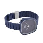 Strada - Japanisches Uhrwerk, Edelstahl-Zifferblatt & Metall-Armband, 23 cm, blau image number 4