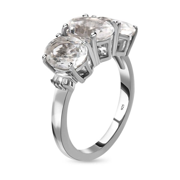 AA Hyalit Opal und Diamant Ring - 3,11 ct. image number 4