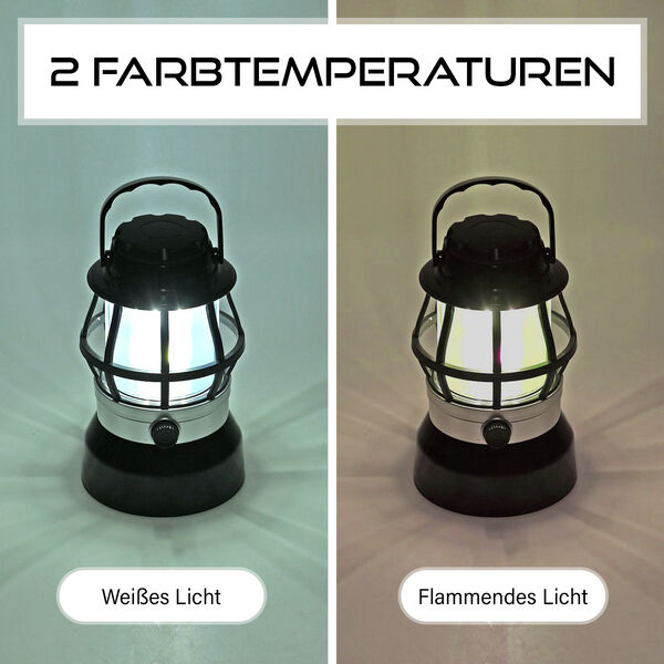 Tragbare Camping-Laterne mit 360-Grad Beleuchtung image number 8