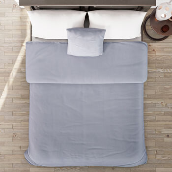 2er-Set Kupfer Bettbezug und Kopfkissenbezug, Elfenbein