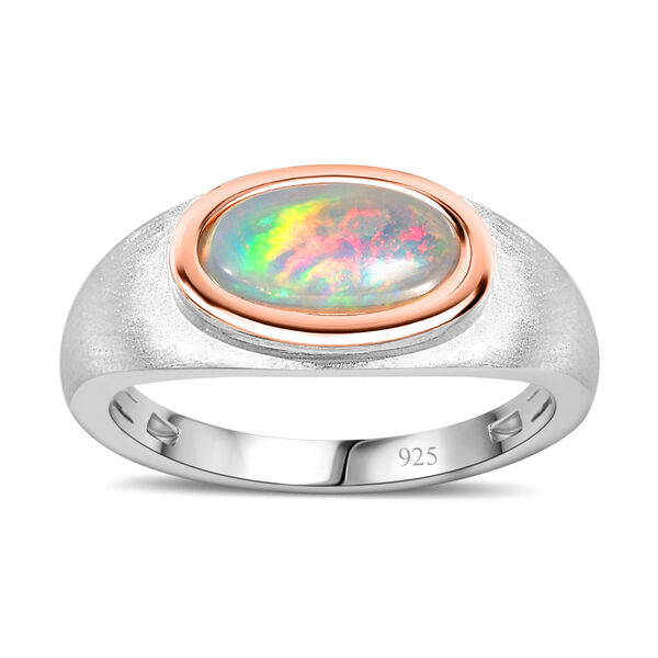 Nat&uuml;rlicher, &auml;thiopischer Welo Opal-Ring - 0,91 ct. image number 5
