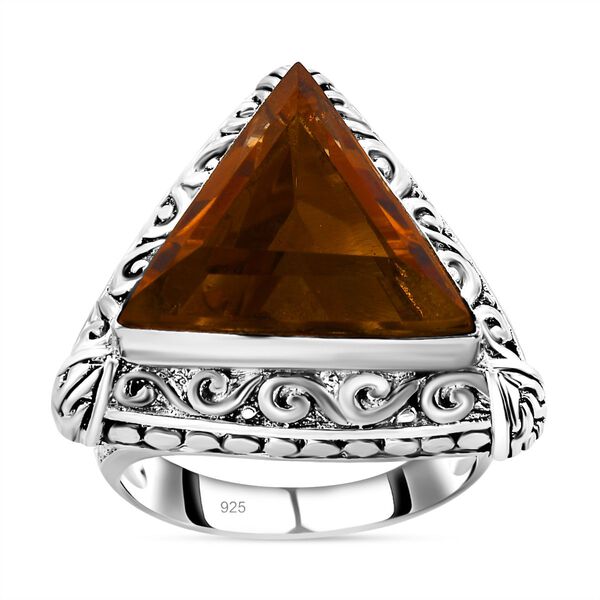 Royal Bali Kollektion- Citrin Cocktail Ring - 6,50 ct.
