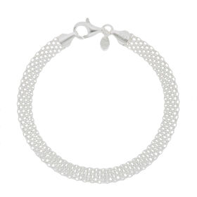 LA BELLA feinstes 925 Silber rhodiniert Armband ca. 19 cm ca. 5,84g LA BELLA feinstes 925 Silber rhodiniert Armband ca. 19 cm ca. 5,84g