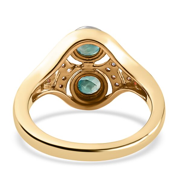 Grandidierit und Zirkon-Ring image number 6