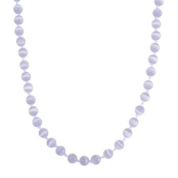 Katzenaugen Halskette mit Chatoyance-Effekt, 50 cm