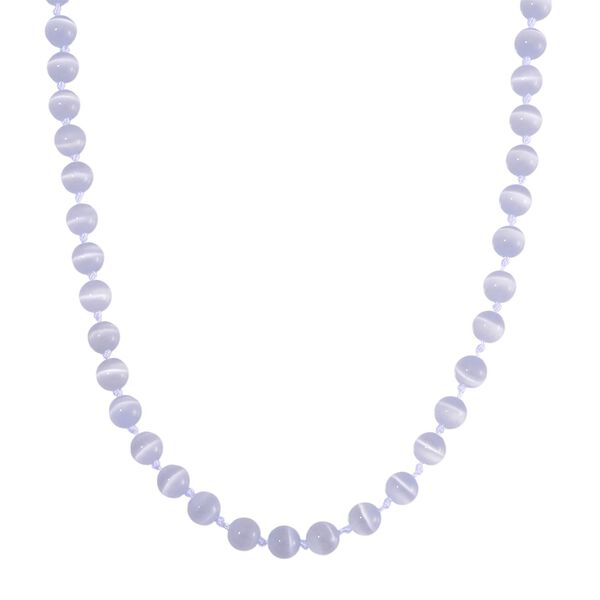 Katzenaugen Halskette mit Chatoyance-Effekt, 50 cm