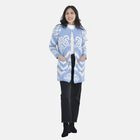 Kuschelweicher, geschmeidiger Cardigan mit 2 Taschen, 114x82 cm, Hellblau