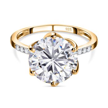 Moissanit Ring - 4,80 ct.