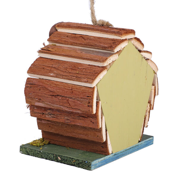 Handgefertigtes Vogelhaus aus Naturholz und MDF image number 3