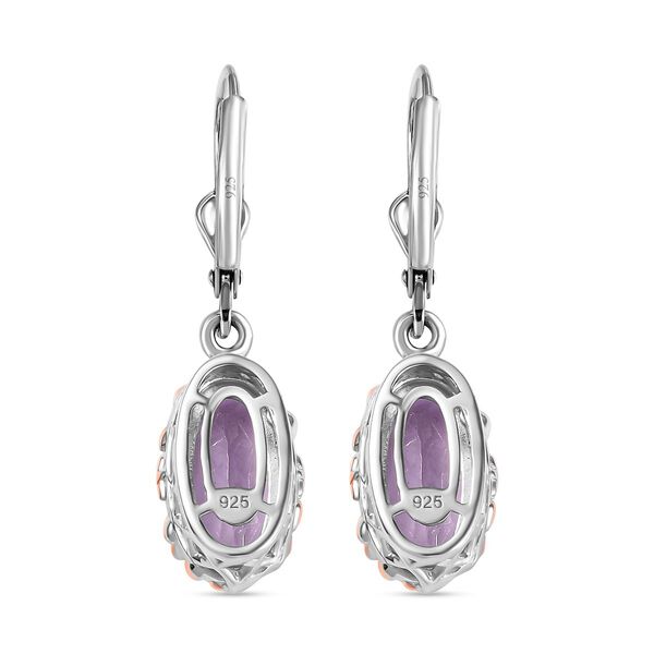 AA Rose De France Amethyst Ohrringe - 3,66 ct. image number 5