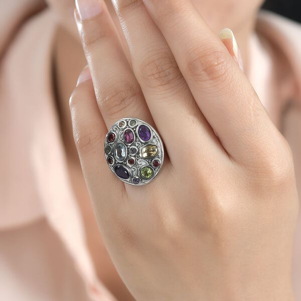 Multi-Edelstein Ring - 2,84 ct. image number 3