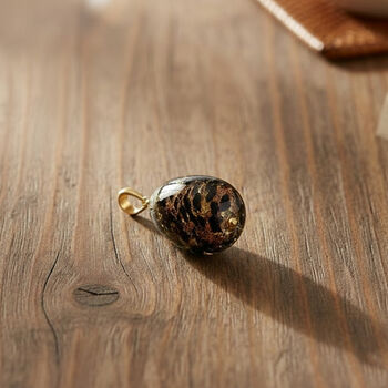 IL MURANO DI FRANCESCA - Jungle Mood Anh&auml;nger 925 Silber 750 Gelb Vergoldet