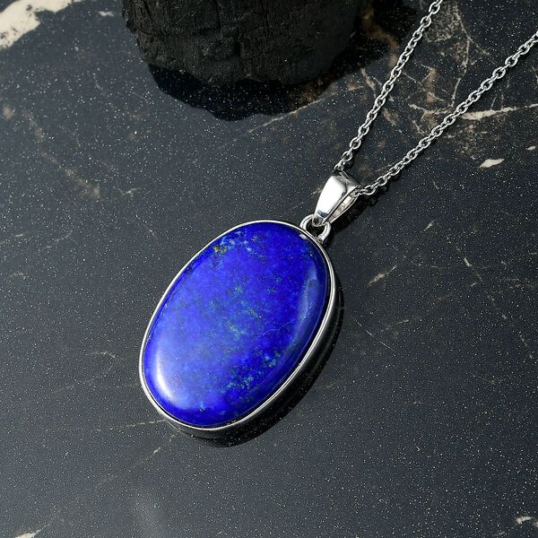 EverTrue Lapislazuli Anhänger mit 50cm Kette - 29 ct. image number 2