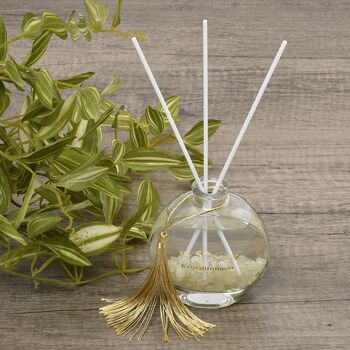 The 5th Season- Aromatherapie Duft-Diffusor mit Topas, Duftst&auml;bchen und Quasten, 100ml