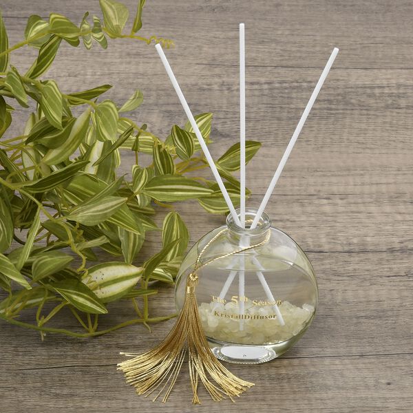 The 5th Season- Aromatherapie Duft-Diffusor mit Topas, Duftst&auml;bchen und Quasten, 100ml image number 1