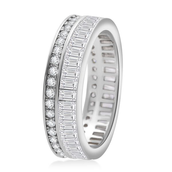 LUSTRO STELLA wei&szlig;er Zirkonia Eternity Bandring image number 4