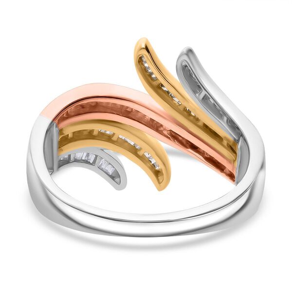 Dreifarbiger Diamant Ring - 0,47 ct. image number 3