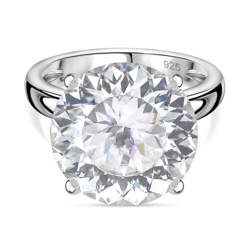 Moissanit Ring - 11,52 ct. image number 0