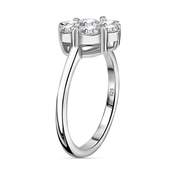 Moissanit Ring - 1,22 ct. image number 4