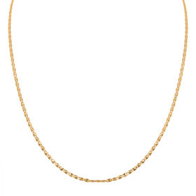 925 Silber vergoldet Kette ca. 50 cm ca. 2,42g