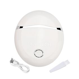 Beautech - 3 in 1 Shaver mit Edelstahl Klinge, Aufladbar, 500 mah, Weiß