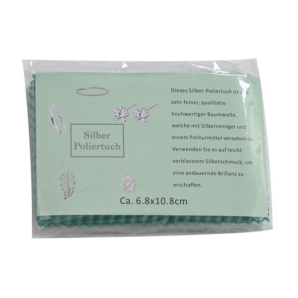 20 St&uuml;ck Anti-Anlauf-Silberpoliert&uuml;cher, 6,8x10,8 cm, Mintgr&uuml;n image number 3