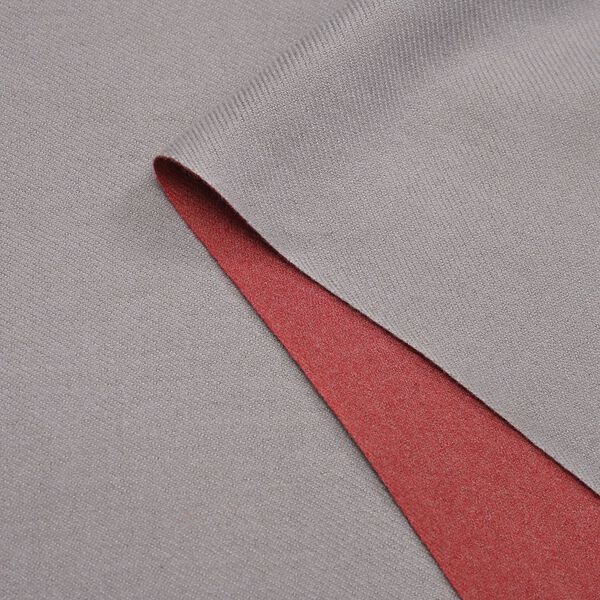 Luxuri&ouml;ser Winterschal mit Fransen, Dunkelgrau/Bordeaux image number 6