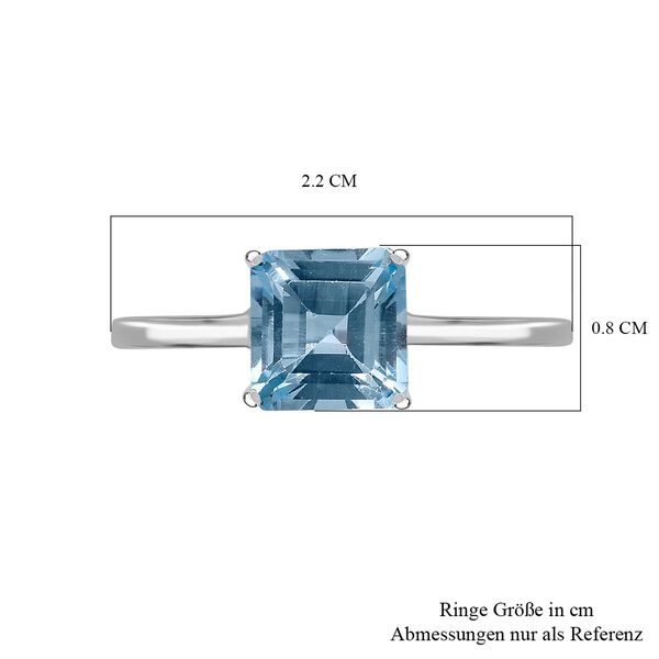 AA himmelblauer Topas Ring - 2,08 ct. image number 6