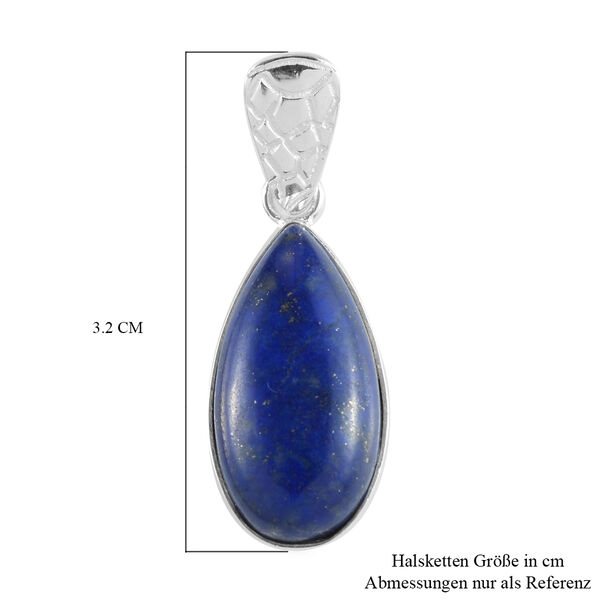 Lapislazuli Anhänger 925 Silber ca. 9,14 ct image number 6