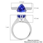 RHAPSODY zertifizierter und geprüfter AAAA Tansanit und Diamant Ring - 2 ct. image number 5