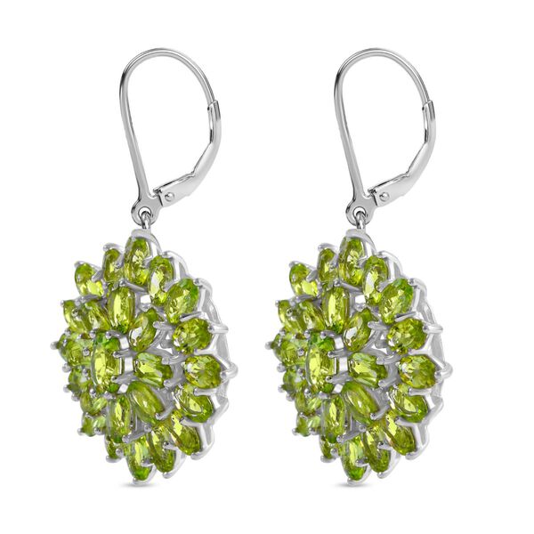 AA Peridot Ohrringe - 12,15 ct. image number 2