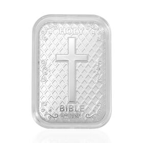 Heiliger Bibel-Barren in 999er Silber