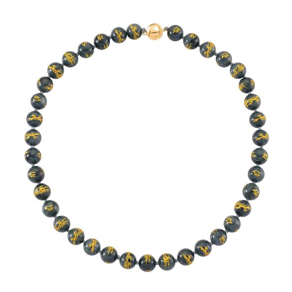 D'Joy nat&uuml;rliche Olmek Jadeit 50cm Halskette - 500 ct. image number 4