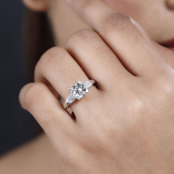 Moissanit Ring, ca. 1,90 ct image number 10