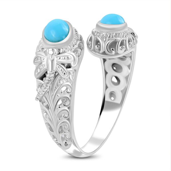 Royal Bali - Sleeping Beauty T&uuml;rkis Ring, 925 Silber (Gr&ouml;&szlig;e 16.00) ca. 1,46 ct image number 3