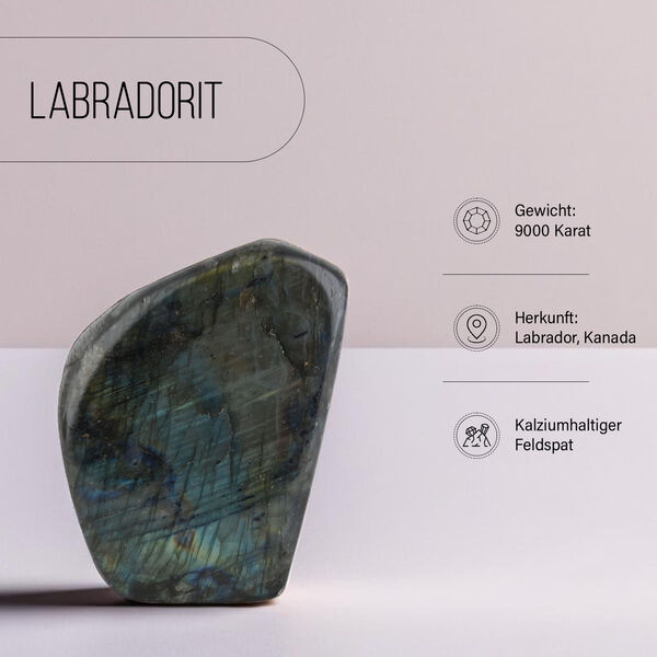 Labradorit, XL - 9000 ct. image number 1