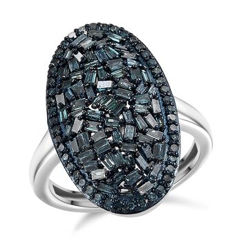 Blauer Diamant Ring - 1 ct.
