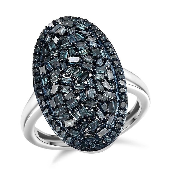 Blauer Diamant Ring - 1 ct. image number 3