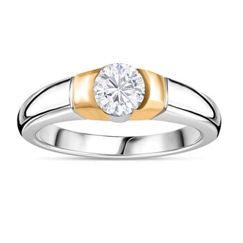 Moissanit Ring - 0,44 ct.