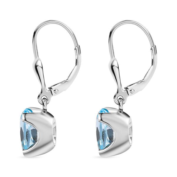 Himmelblaue Topas Ohrringe - 4,27 ct. image number 4