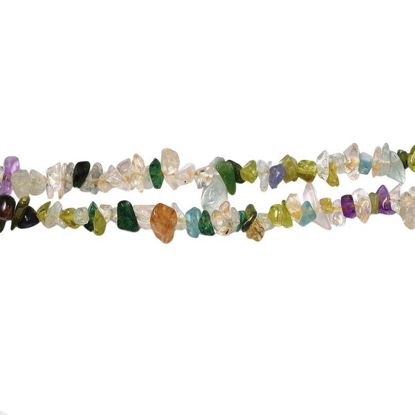 Multi-Edelstein-Halskette, 91cm - 254 ct. image number 4